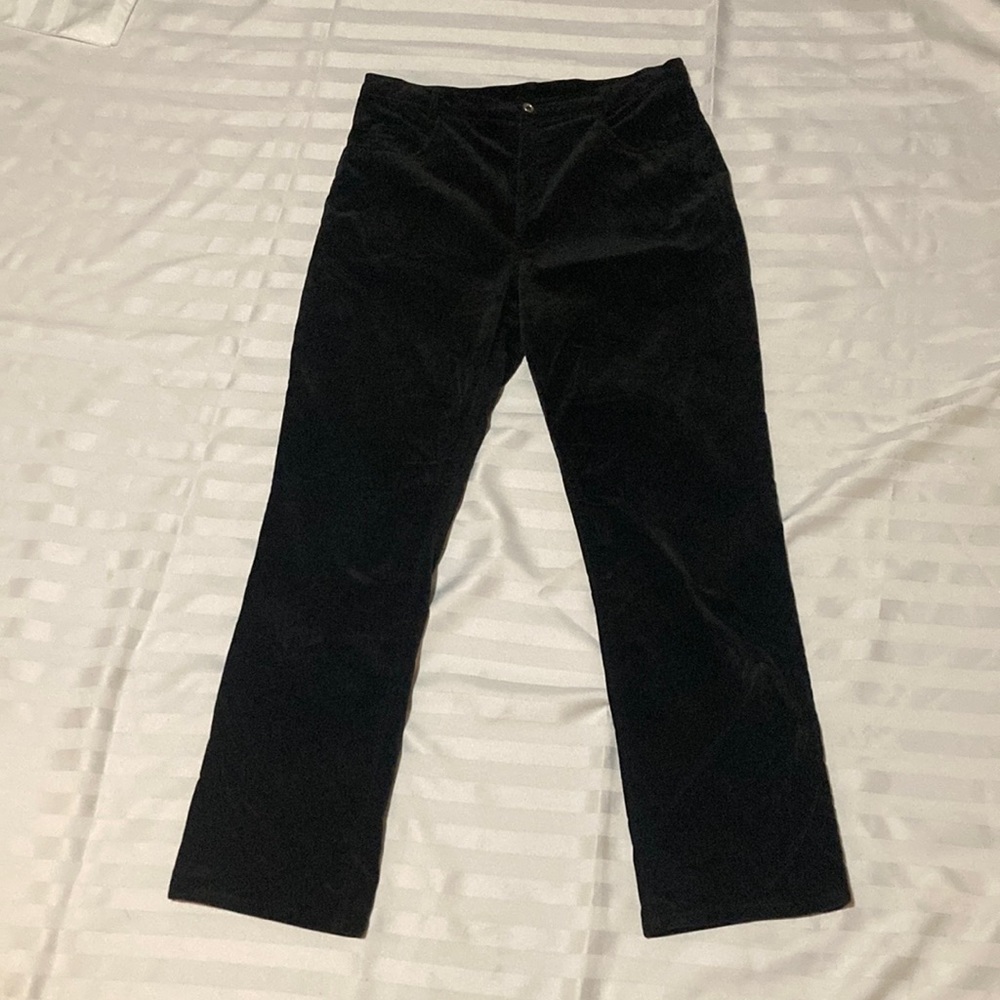 DON CASTER Sport Velvet Black pants